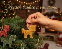 Ozdoba ze včelího vosku koník velký