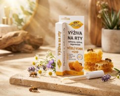 Výživa na rty včelí vosk + Q10