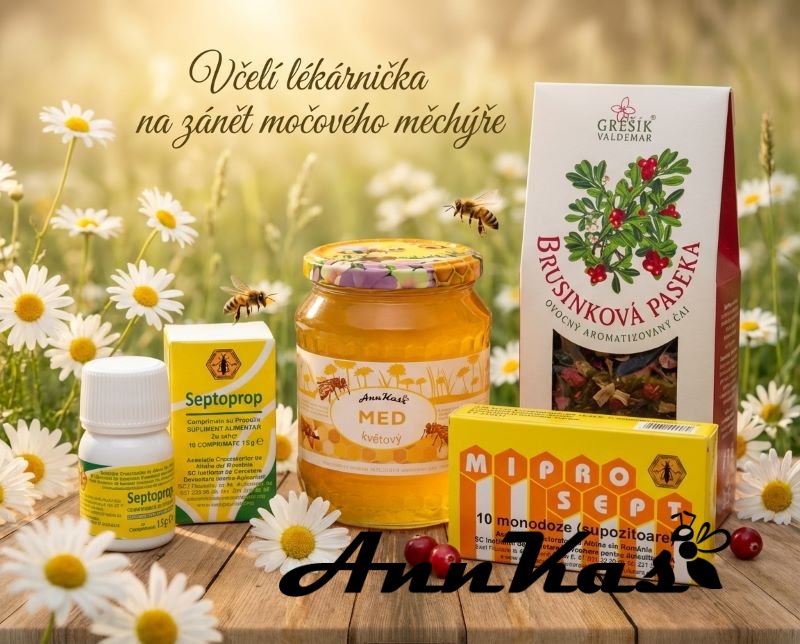 Včelí lékárnička pro zánět močového měchýře