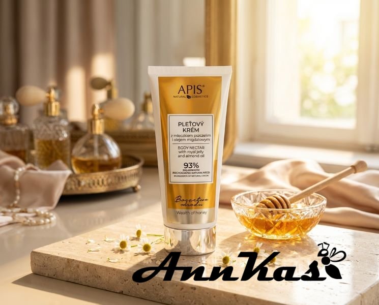 Tělový lotion s mateří kašičkou a mandlovým olejem