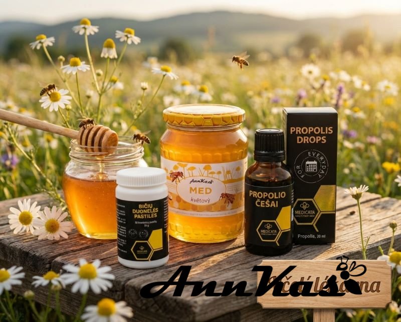Včelí lékárnička na vitalitu a dlouhověkost