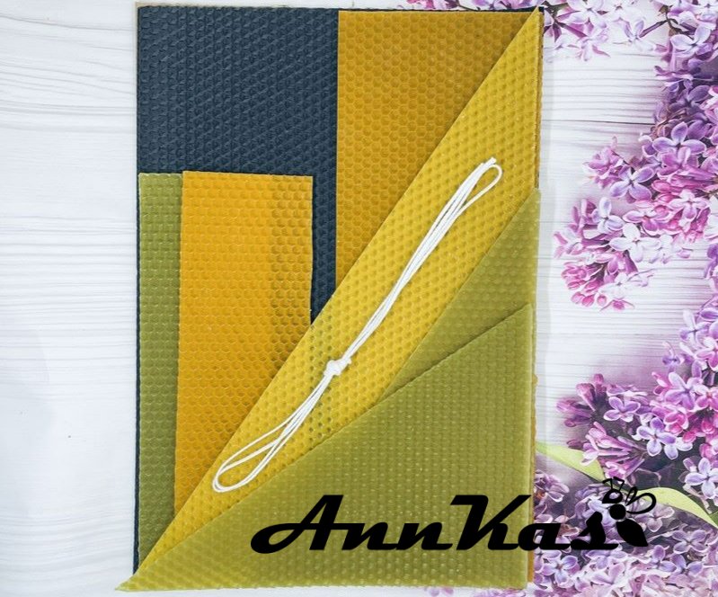 Kreativní set na výrobu svíček velký - Barva: tmavě zelené
