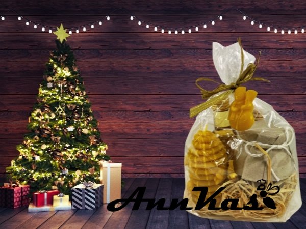 Včelí radost v pytlíčku – med, medovinka a svíčka