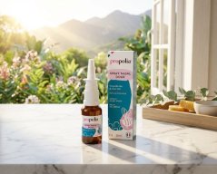 Nosní kapky s propolisem