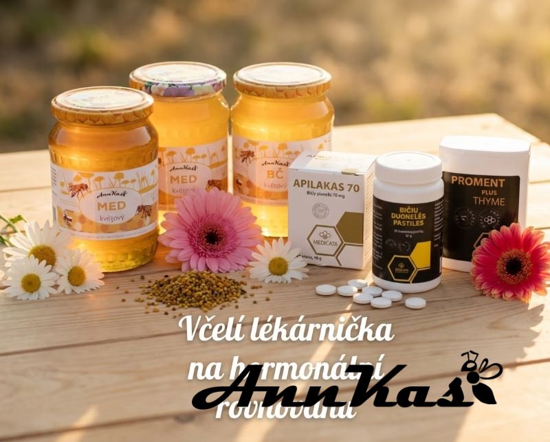 Včelí lékárnička na hormonální rovnováhu