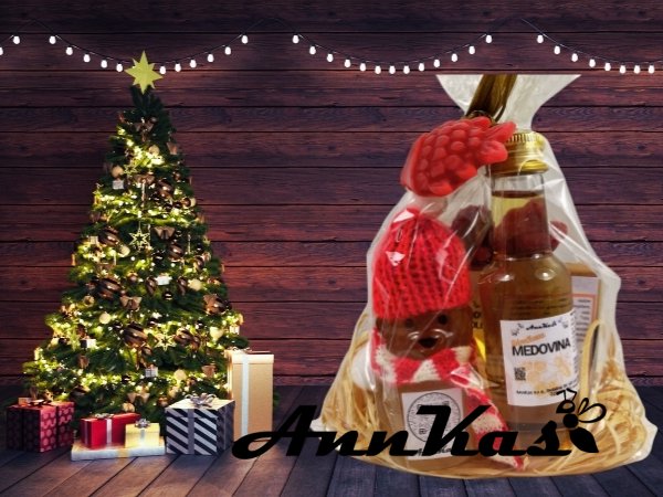 Medový pytlíček s medvídkem AnnKas