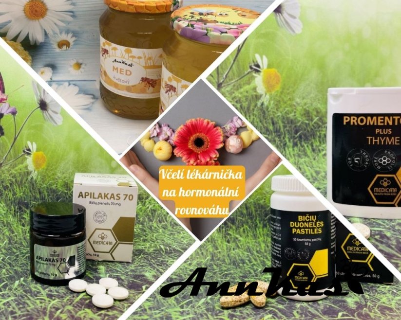 Včelí lékárnička na hormonální rovnováhu