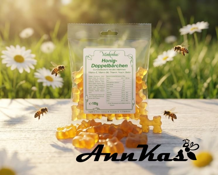 Medové bonbony medvídci