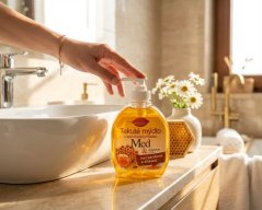 Tekuté mýdlo dezinfekční přísadou med + Q10