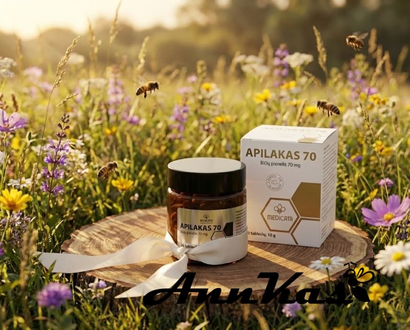 Mateří kašička Apilakas 70