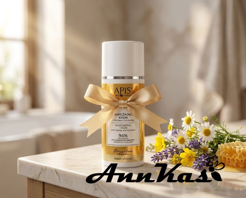 Vyživující krém s medem a kurkumou