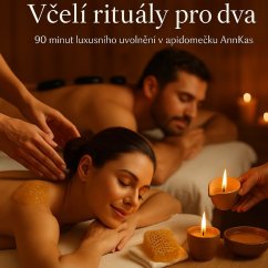 Párový apiterapeutický rituál v apidomečku – apimasáž pro dva (90 min, 2 maséři)