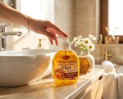 Tekuté mýdlo dezinfekční přísadou med + Q10