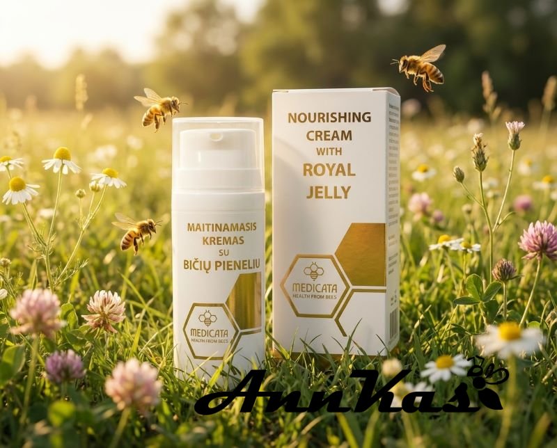 Krém proti stárnutí s mateří kašičkou