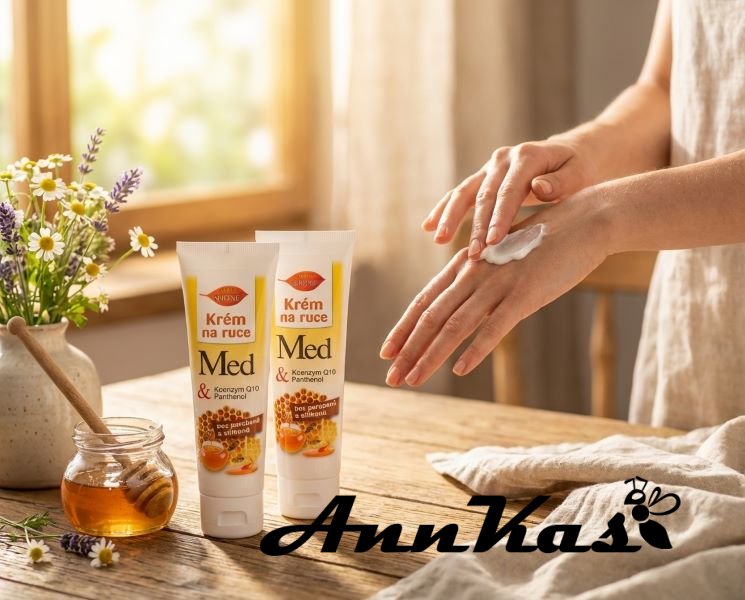 Krém na ruce med + Q10