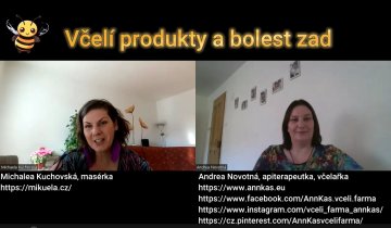 Rozhovor s Míšou Kuchovskou: včelí produkty a jejich účinky na bolesti zad