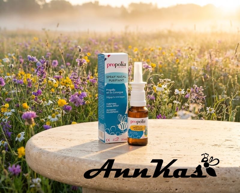 Nosní čistící kapky s propolisem