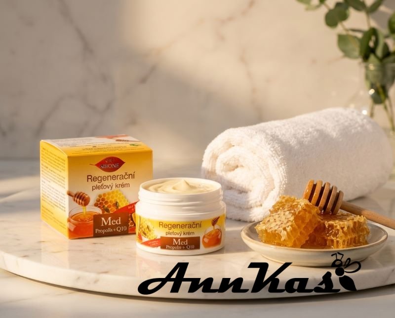 Regenerační pleťový krém s propolisem + Q10