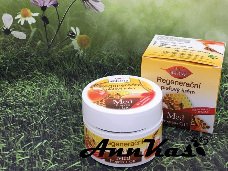 Regenerační pleťový krém s propolisem + Q10