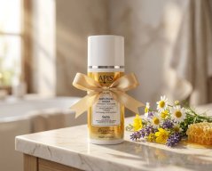 Vyživující krém s medem a kurkumou