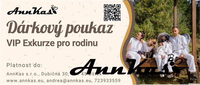 VIP Exkurze na včelí farmě pro rodinu s dětmi