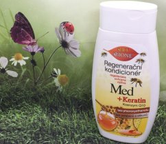 Regenerační kondicionér med, keratin + Q10