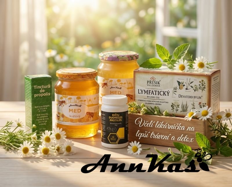 Včelí lékárnička na lepší trávení a detox