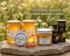 Včelí lékárnička na lepší spánek a relax